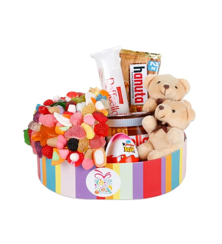 Unicorn Peluşlu Jelly&Çikolata Kutusu - Bartın çiçek siparişi