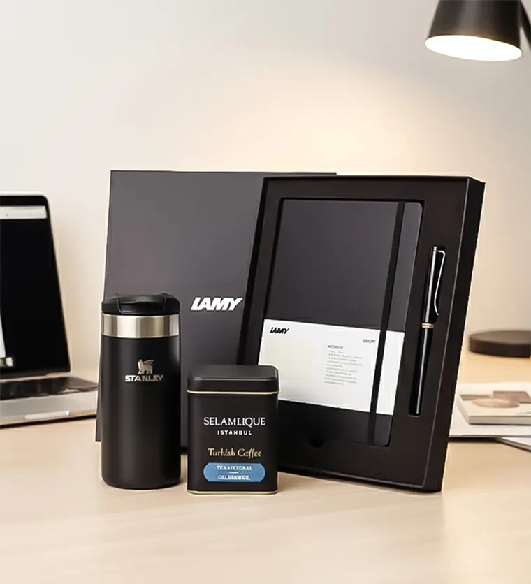 Lamy Defter Kalem Set Selamlıque Kahve Stanley Termos Hediye Seti - Bitlis çiçek siparişi