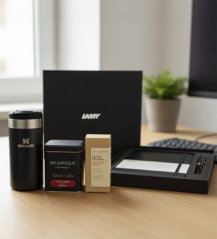Lamy Kalem Set Atelier Rebul Kolonya Selamlıque Staney Termos Hediye Seti - Bitlis çiçek siparişi