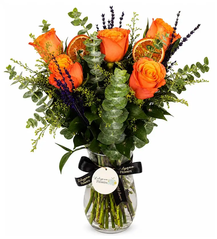 Orange Roses - Bitlis çiçek siparişi